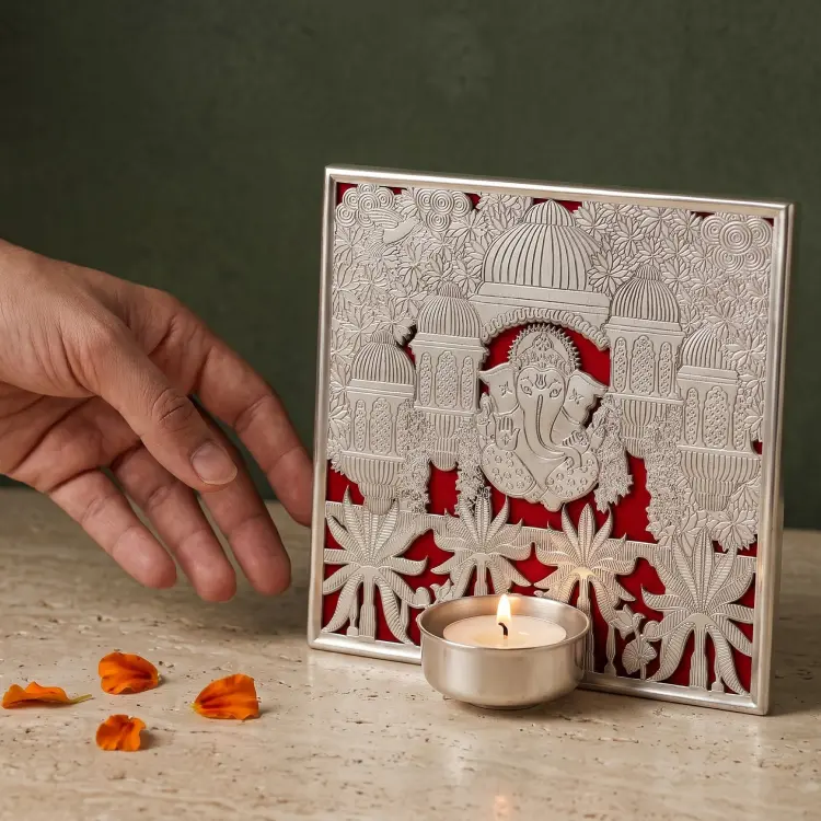 Shubh Ganesh Tealight Holder